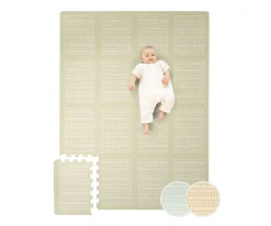 Alfombra de Juegos Puzle XL Beige