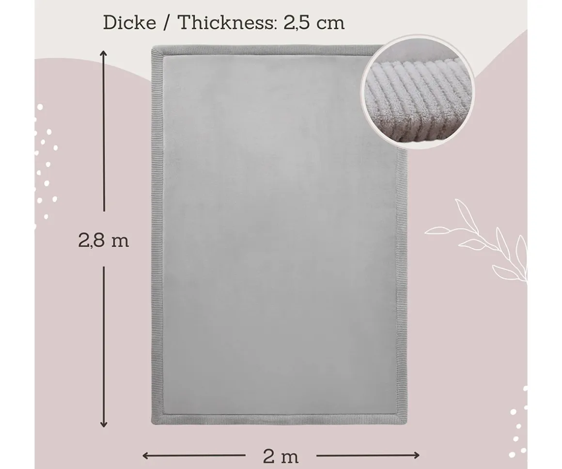 Alfombra Infantil Nube Gris