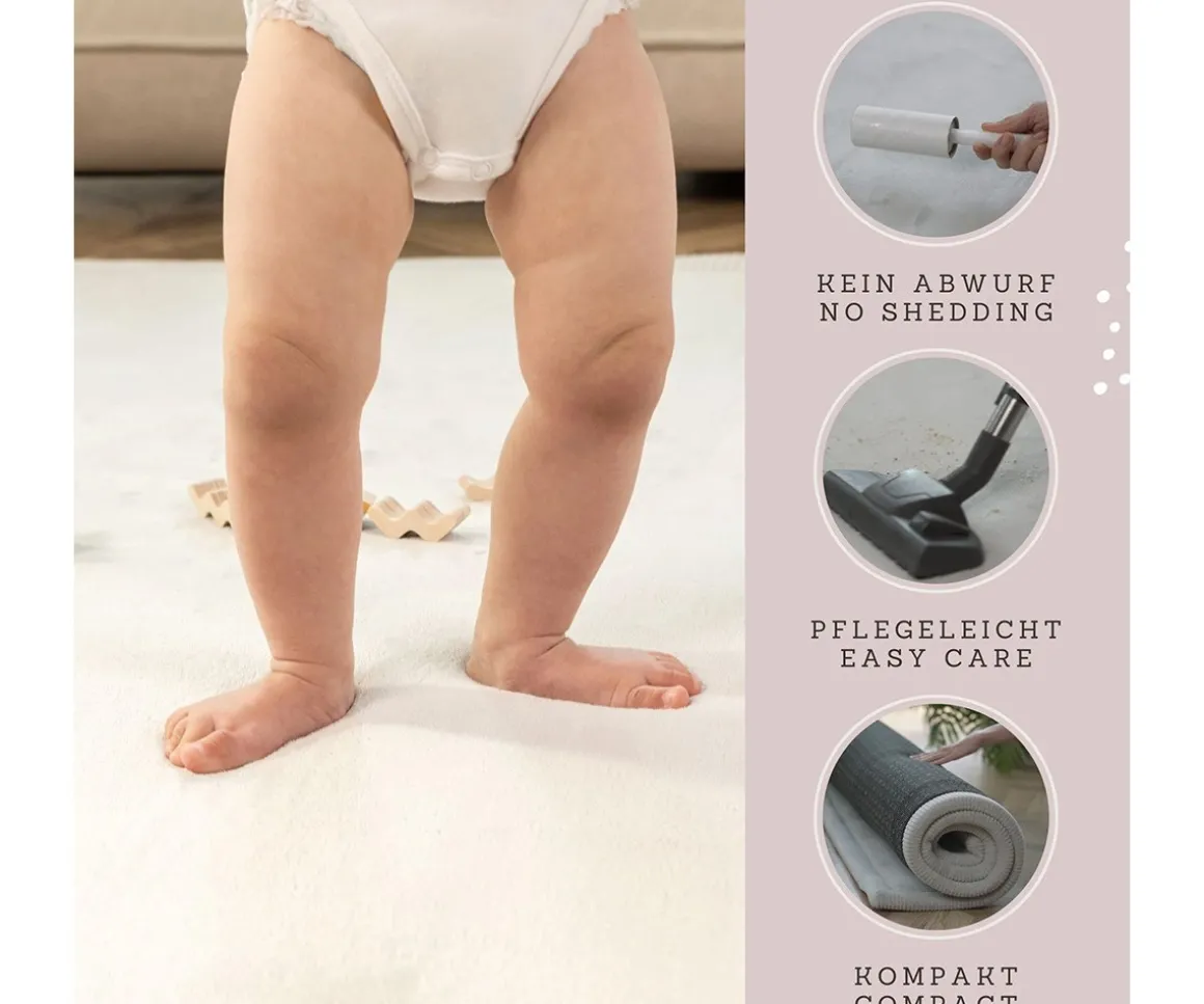 Alfombra Infantil Nube Gris