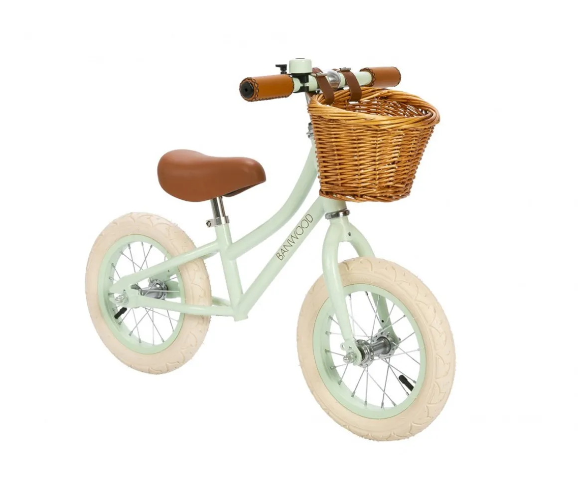 Bicicleta Banwood sin Pedales First Go! Pale Mint