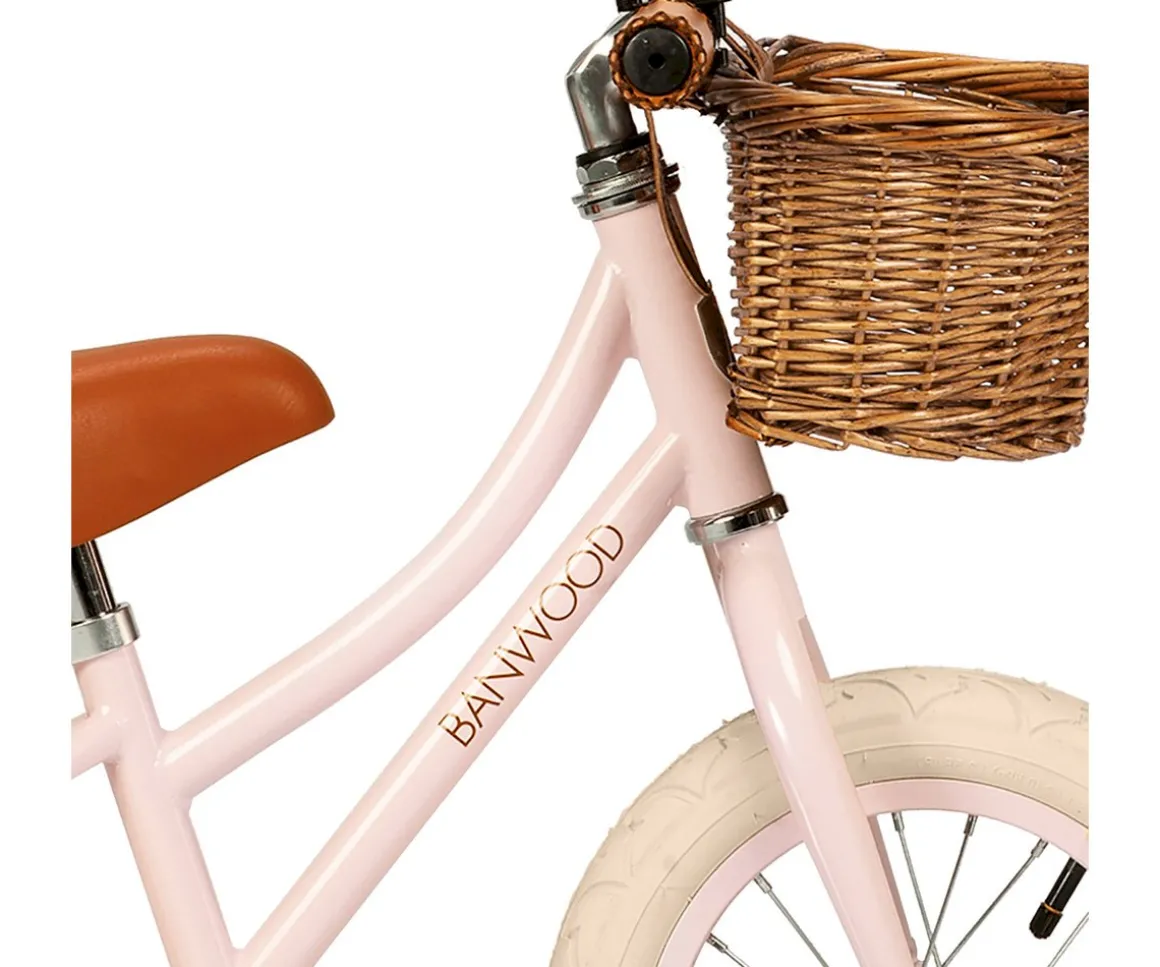 Bicicleta Banwood sin Pedales First Go! Rosa