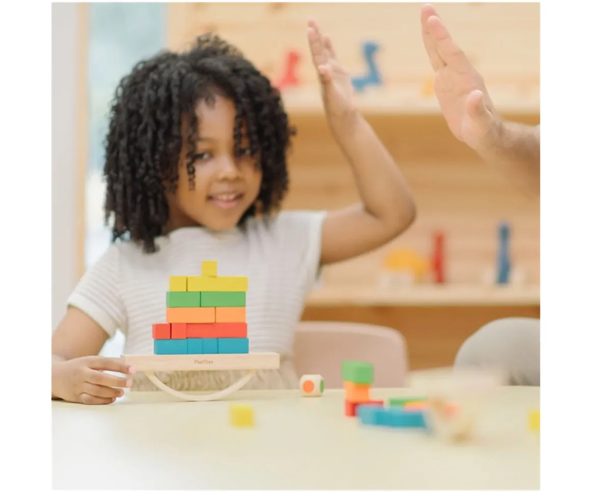 Bloques en Equilibrio Montessori