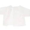 Blusa Popelín Blanca para Muñeco