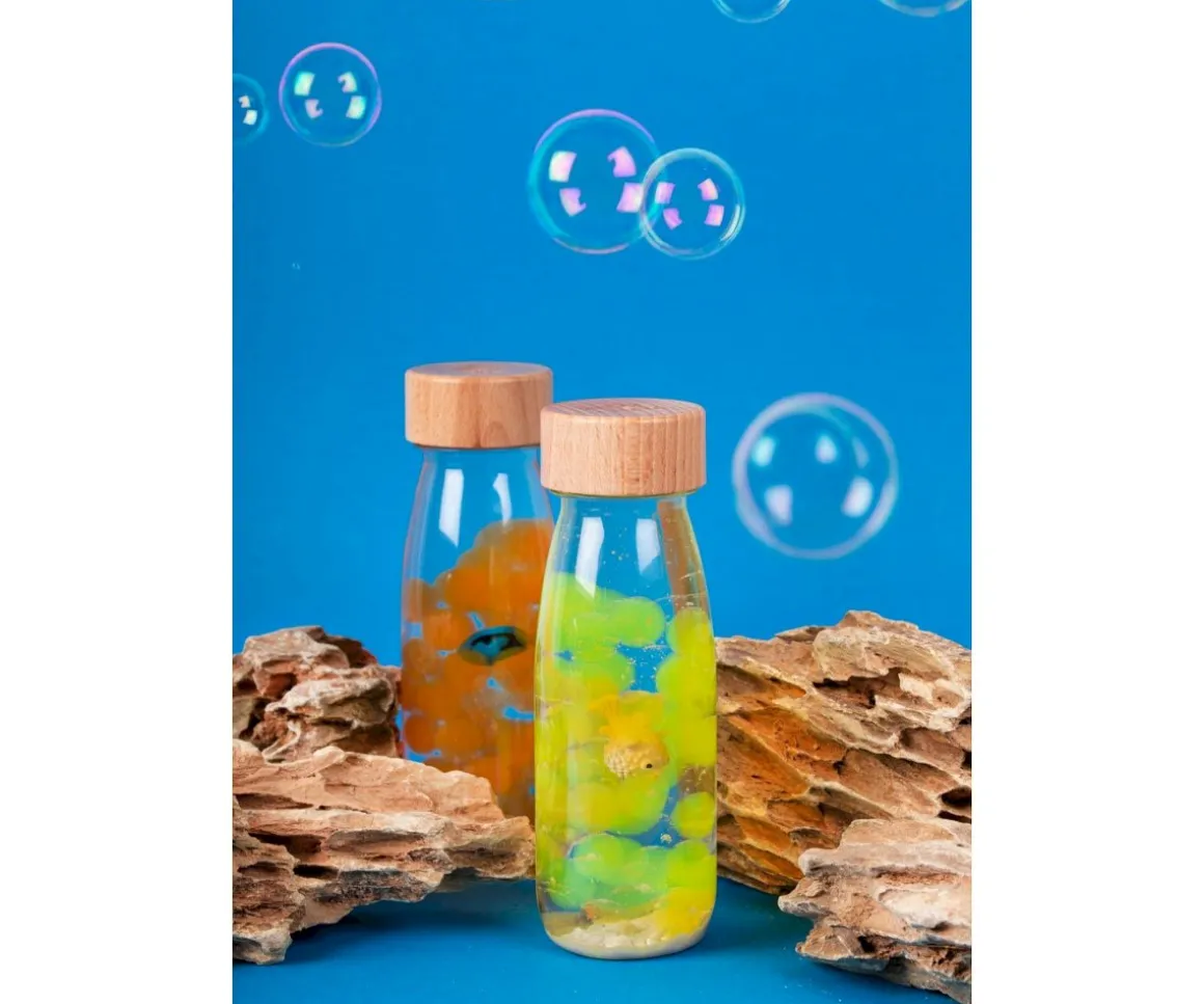 Botella Sensorial Sonidos Pez Globo
