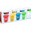4 botes de plastilina