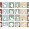 Calendario para Pintar Cuenta Atrás Navidad