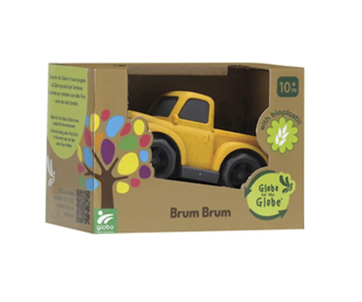Camioneta Bioplástico Brum Brum Amarilla
