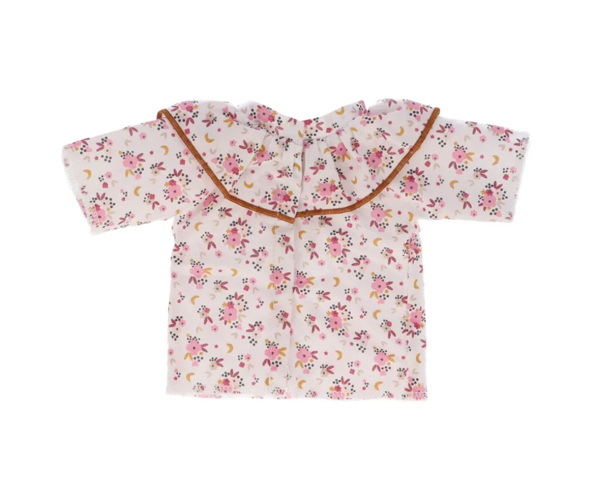 Camisa Cutie con Volante Floral Fledi para Muñeco
