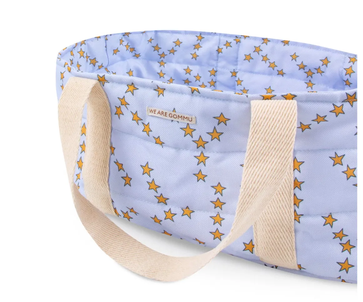 Capazo para Muñecos Gommu Stars Grey