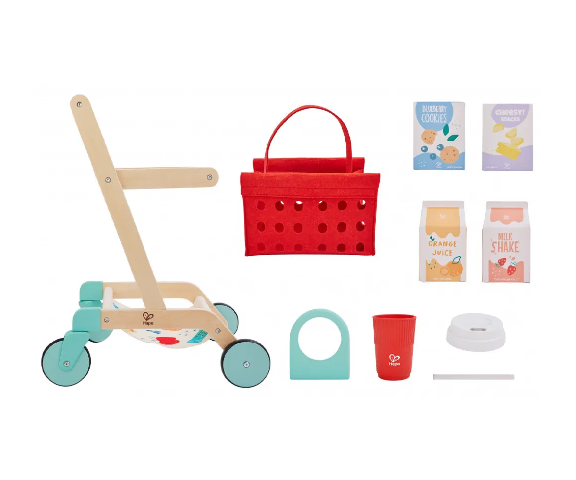 Carrito y Cesta del Pequeño Comprador