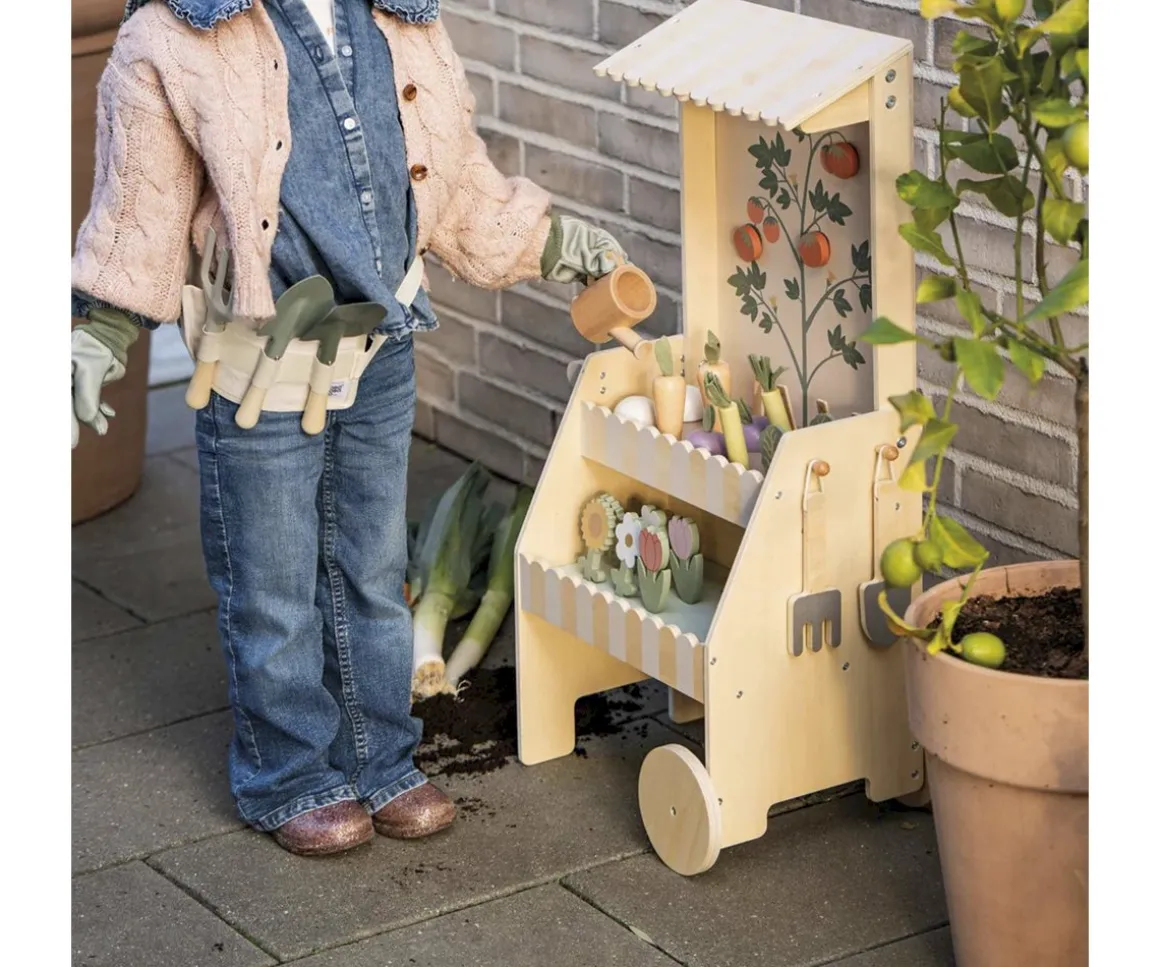Carro de Jardinería Madera