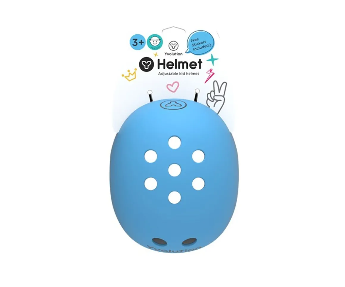 Casco Pequeño Azul Yvolution