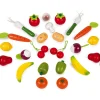 Cesta con 24 Frutas y Verduras