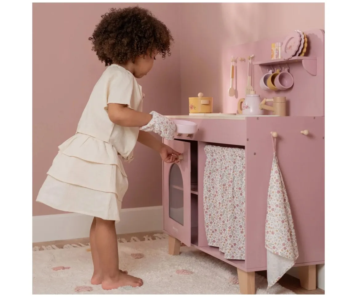 Cocina de Madera Rosa FSC