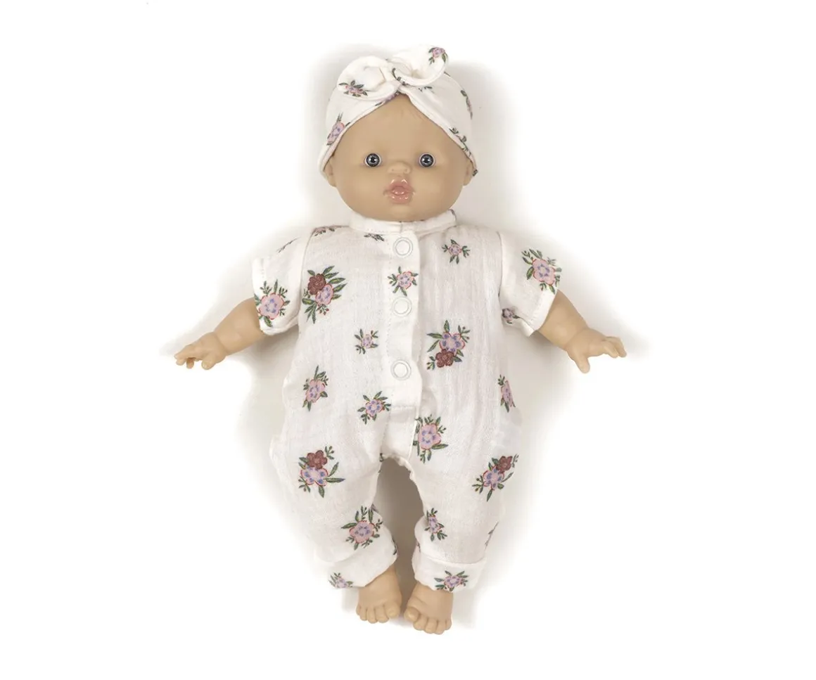 Conjunto Mono y Gorrito Eugenia para Muñeco Soft