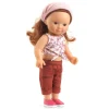 Conjunto para Muñeca Pomea Burgundy