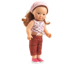 Conjunto para Muñeca Pomea Burgundy