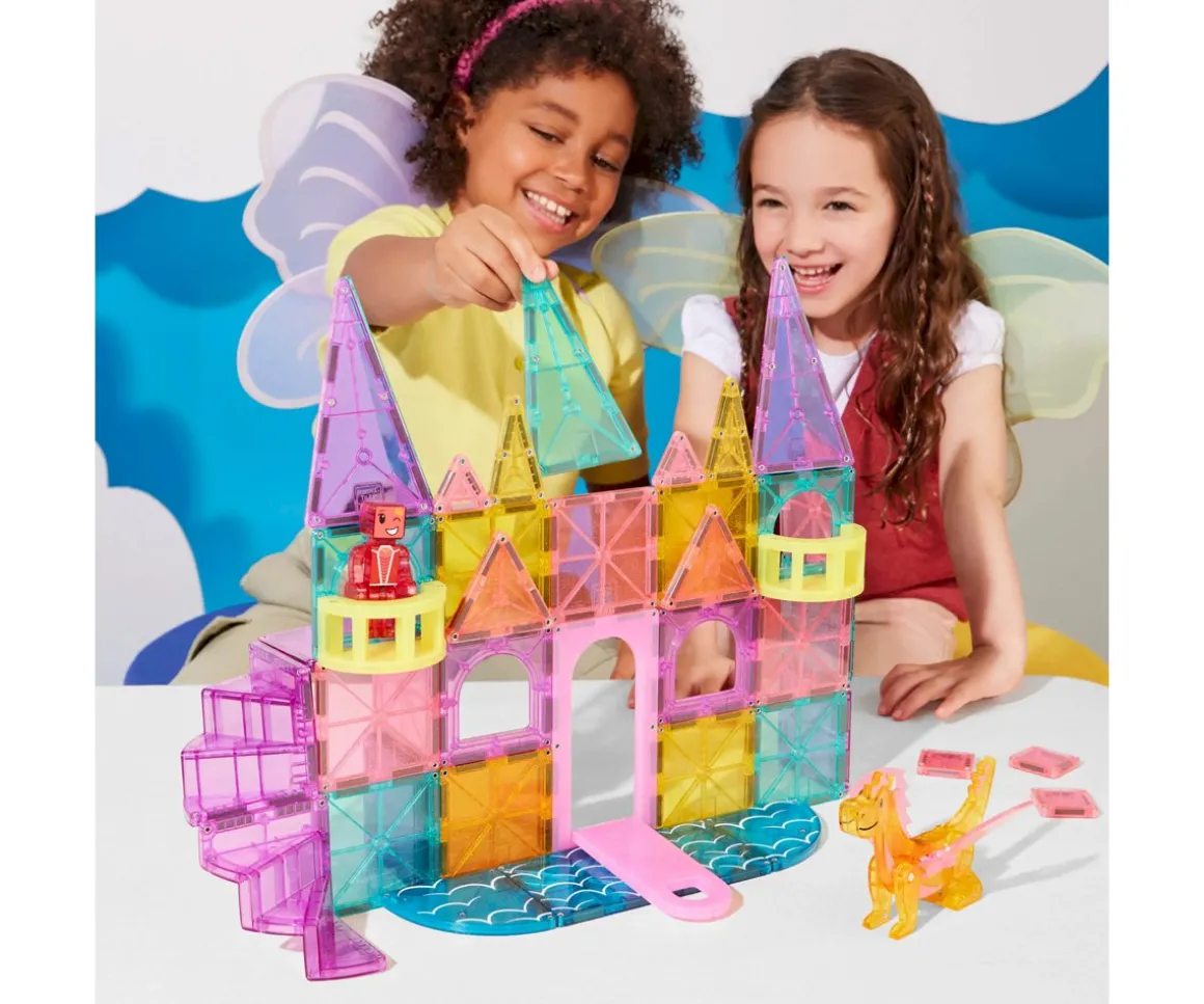 Construcción Magna-Tiles Castle DLX + microMAGS