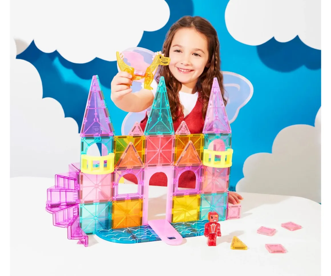 Construcción Magna-Tiles Castle DLX + microMAGS