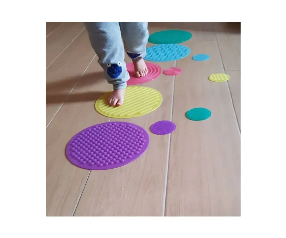 Círculos Sensoriales Tickit Silishapes 10 piezas