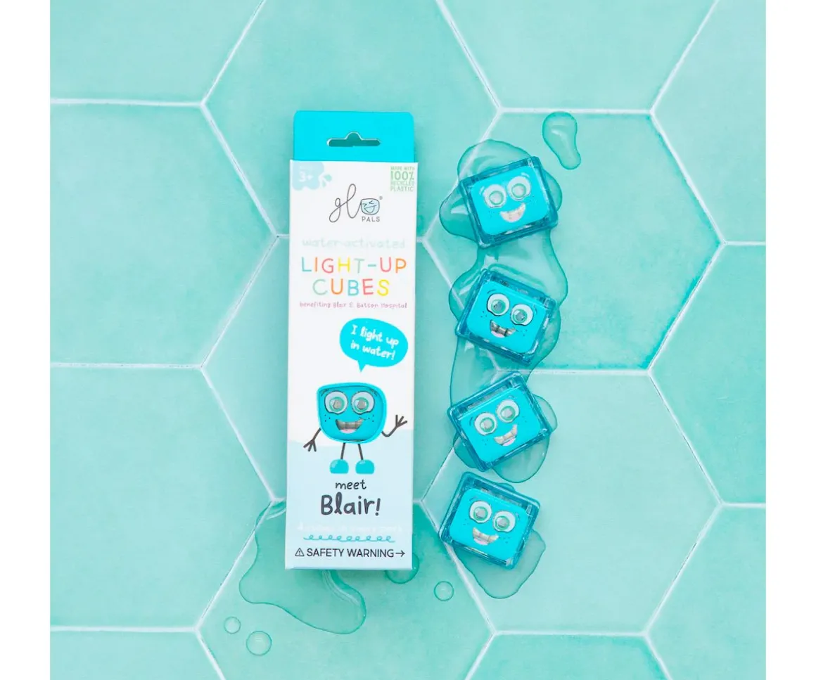 Cubos Iluminados Blair Azul