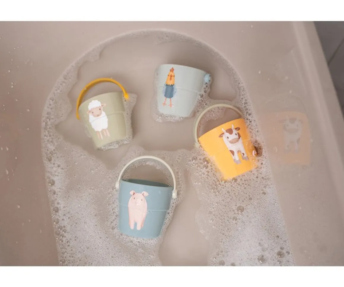 Cubos para la Bañera Little Farm