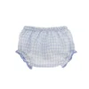 Culotte Vichy Azul Celeste para Muñeco