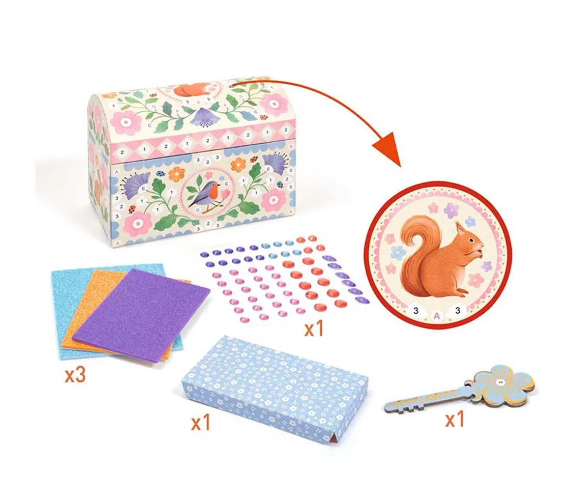 DIY Cofre del Tesoro Pink