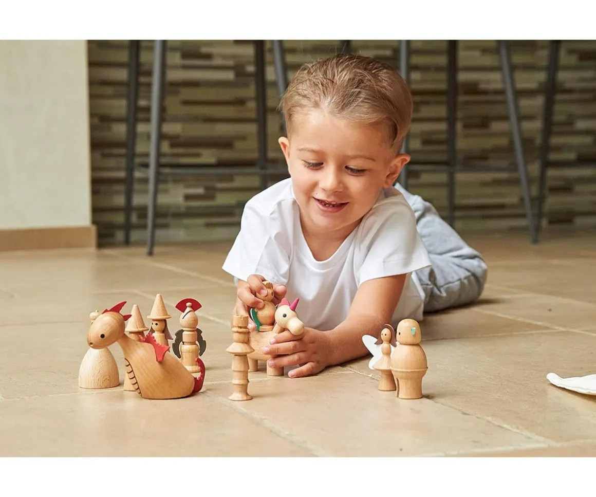 Figuras Fantasía De Madera