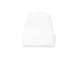 Gorro de Punto Marius Blanco para Muñeco Gordis y Bambinis