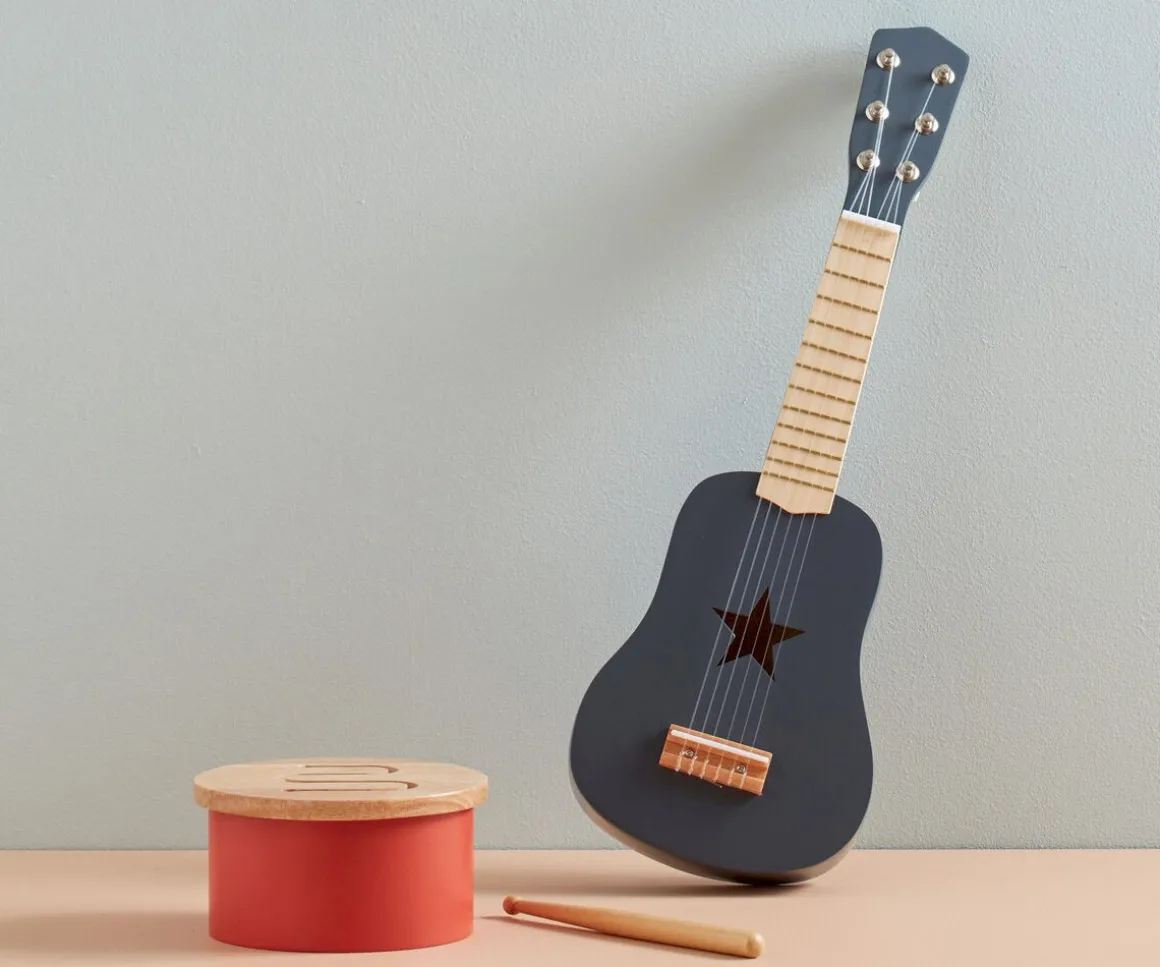 Guitarra Estrella Gris Oscuro