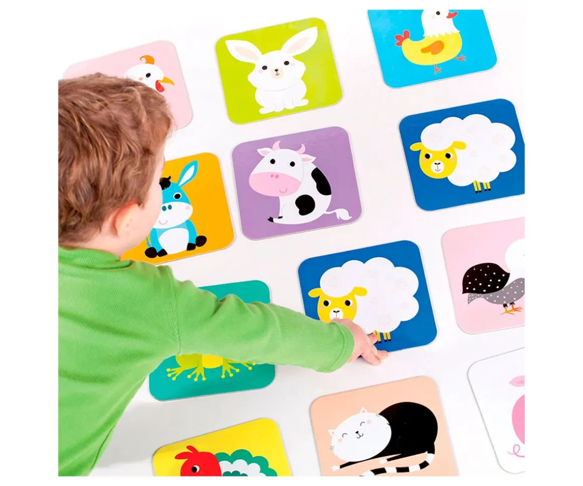 Juego de Memoria Suuuper Size Memory Wild Animals