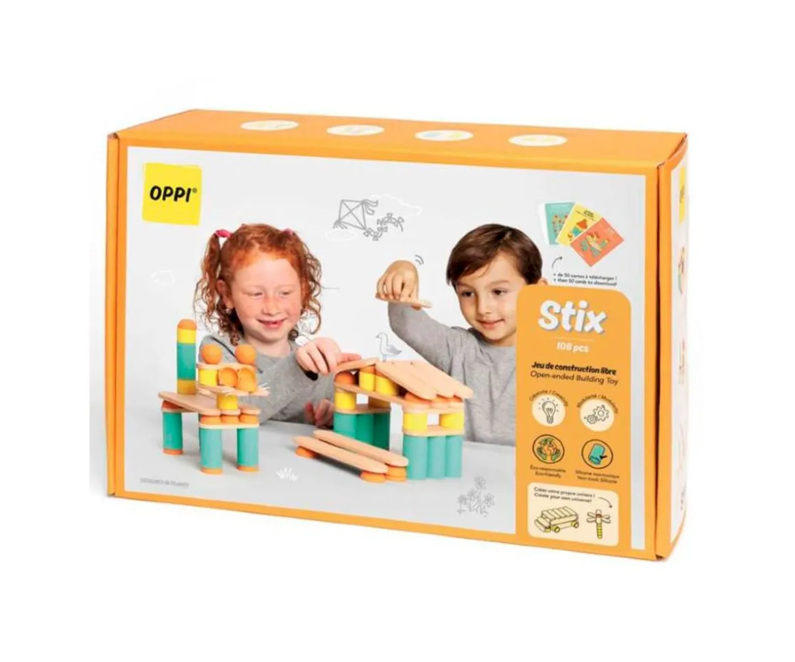 Kit Construcción Stix 108 piezas