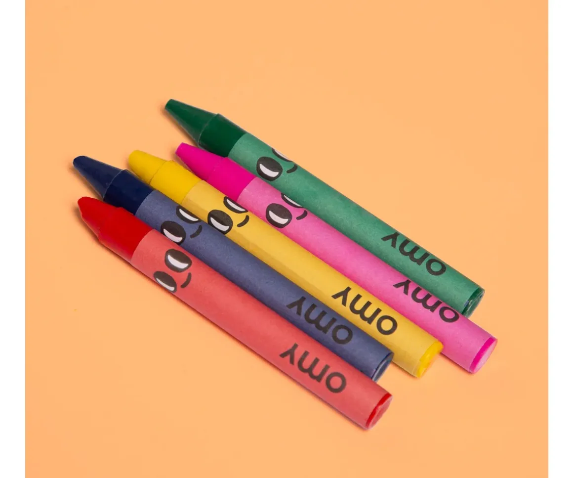 Libro OMY con Pinturas y Pegatinas Yummy