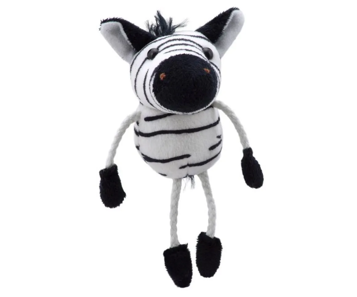 Marioneta de Dedo Cebra