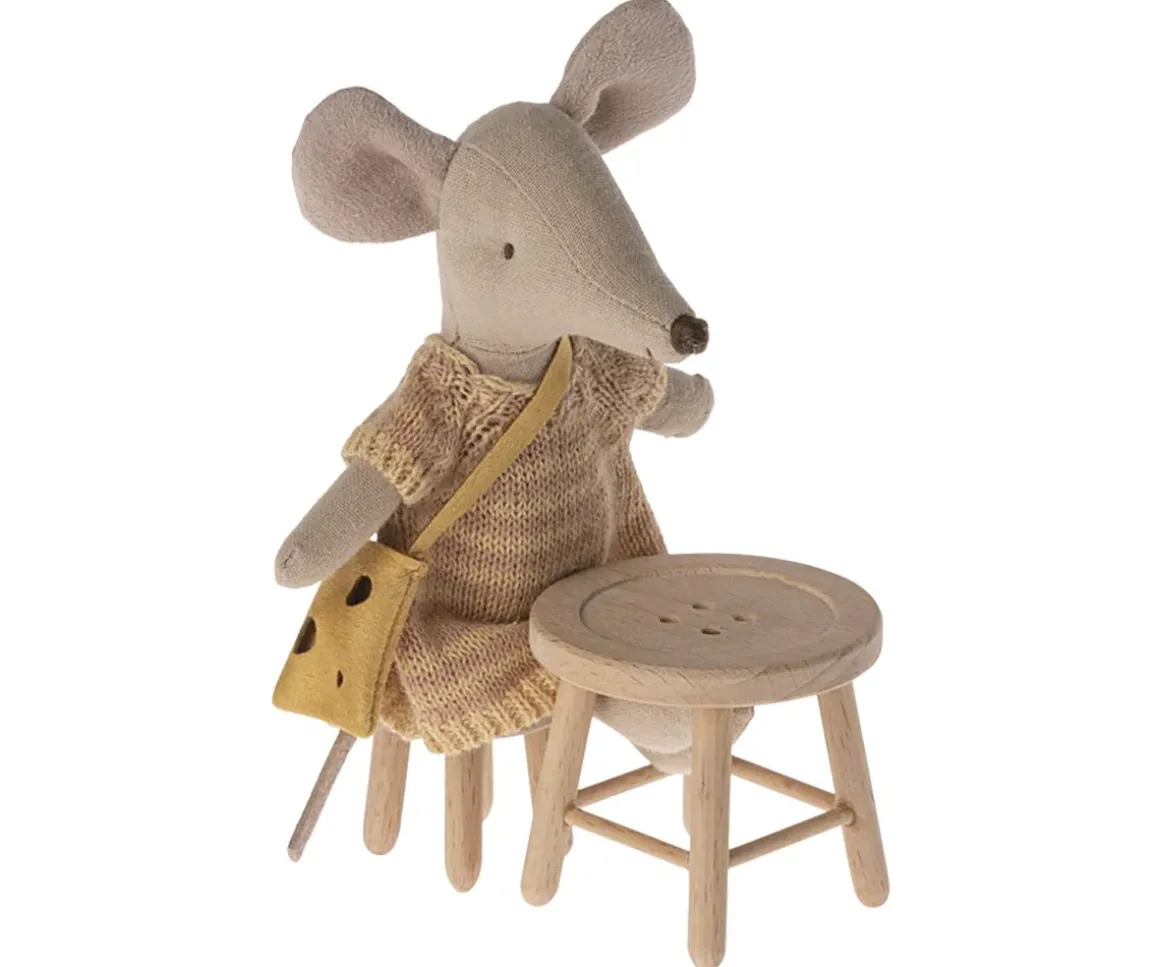 Mesa y Taburete Ratón Maileg