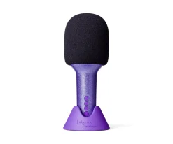 Micrófono Karaoke Glitter Groove Morado