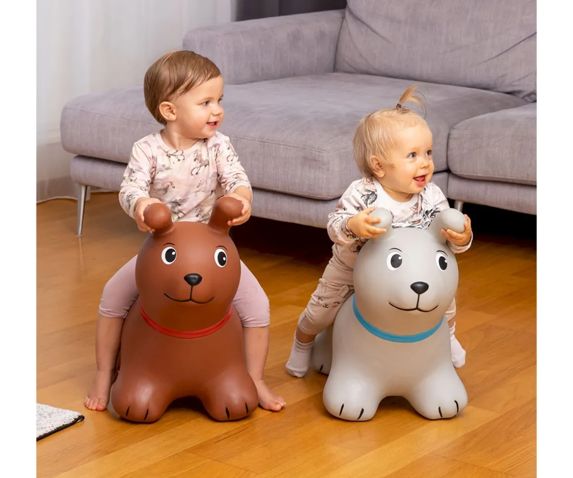 Mi primer Jumpy Dog Brown