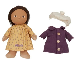 Muñeco Dress Me Dinky Lila Lavender Personalizable