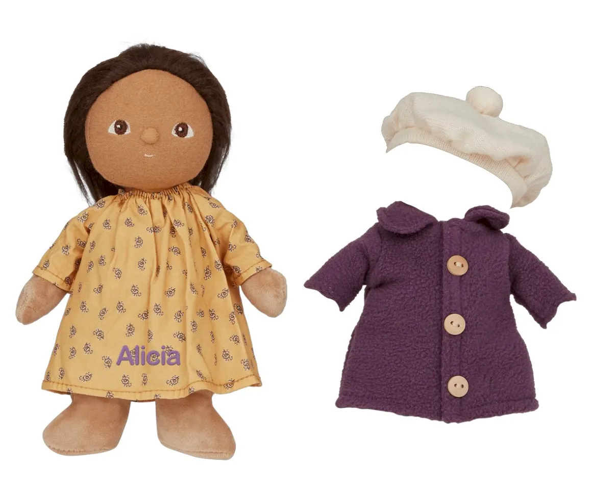 Muñeco Dress Me Dinky Lila Lavender Personalizable