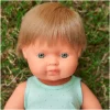 Muñeco Pelo Rubio 38 cm