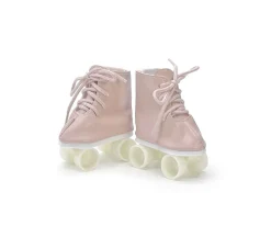 Patines Polipiel Rosa para Muñeco Gordis