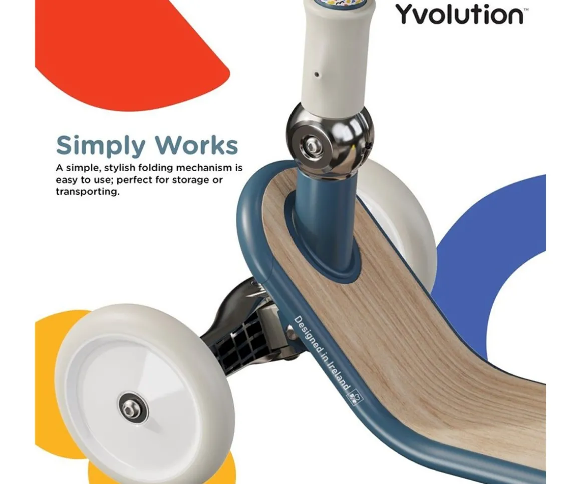 Patinete Classic Azul Yvolution