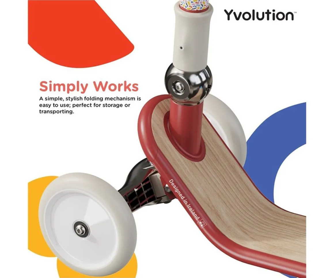 Patinete Classic Rojo Yvolution