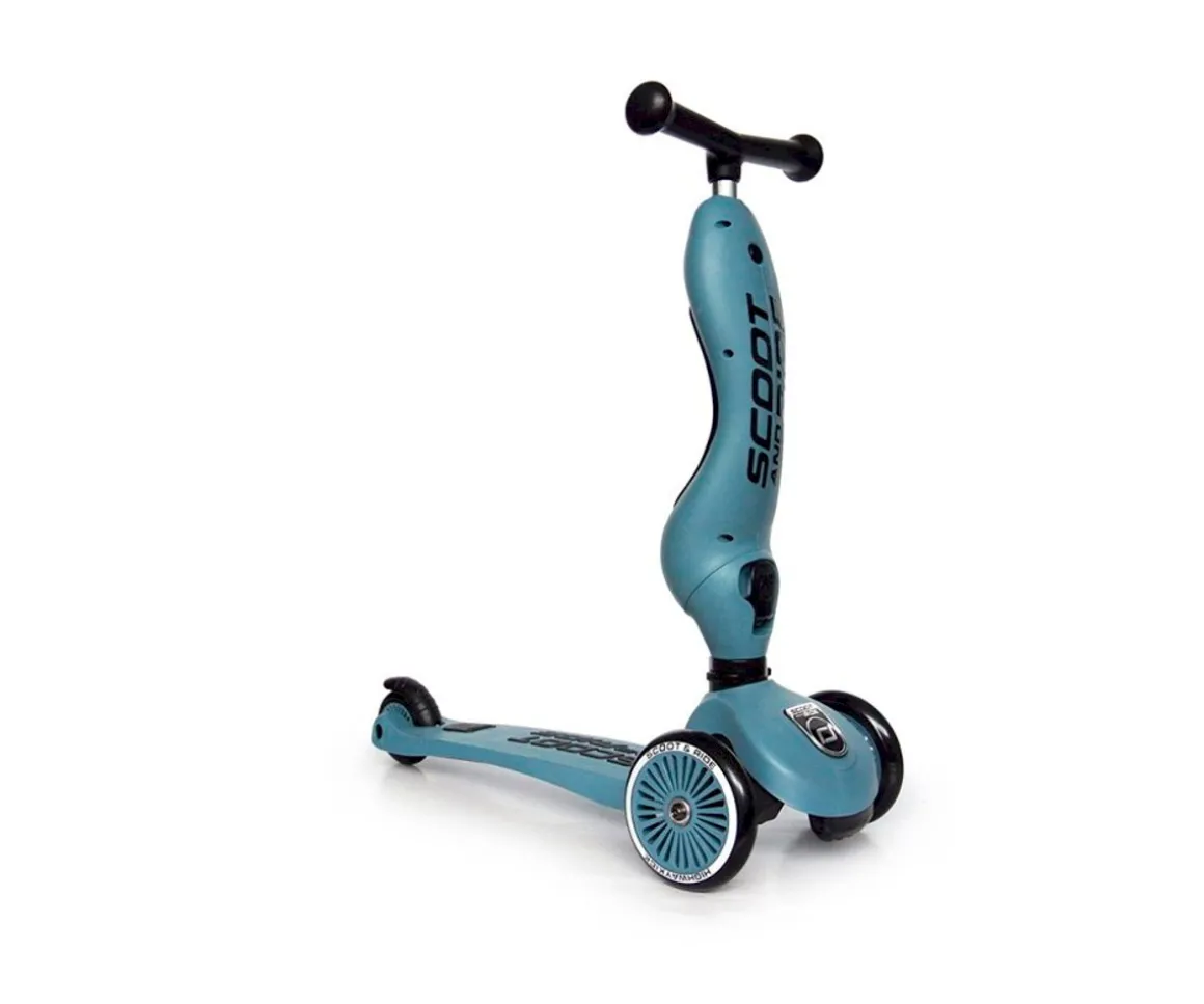 Patinete 2 en 1 Highwaykick One Steel