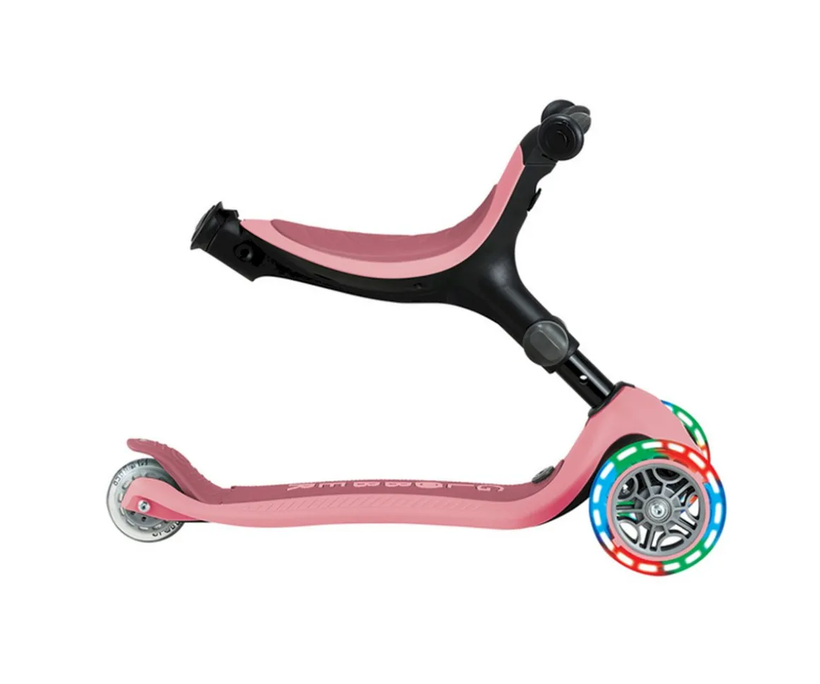 Patinete Go Up Active Led Lights Pastel Pink