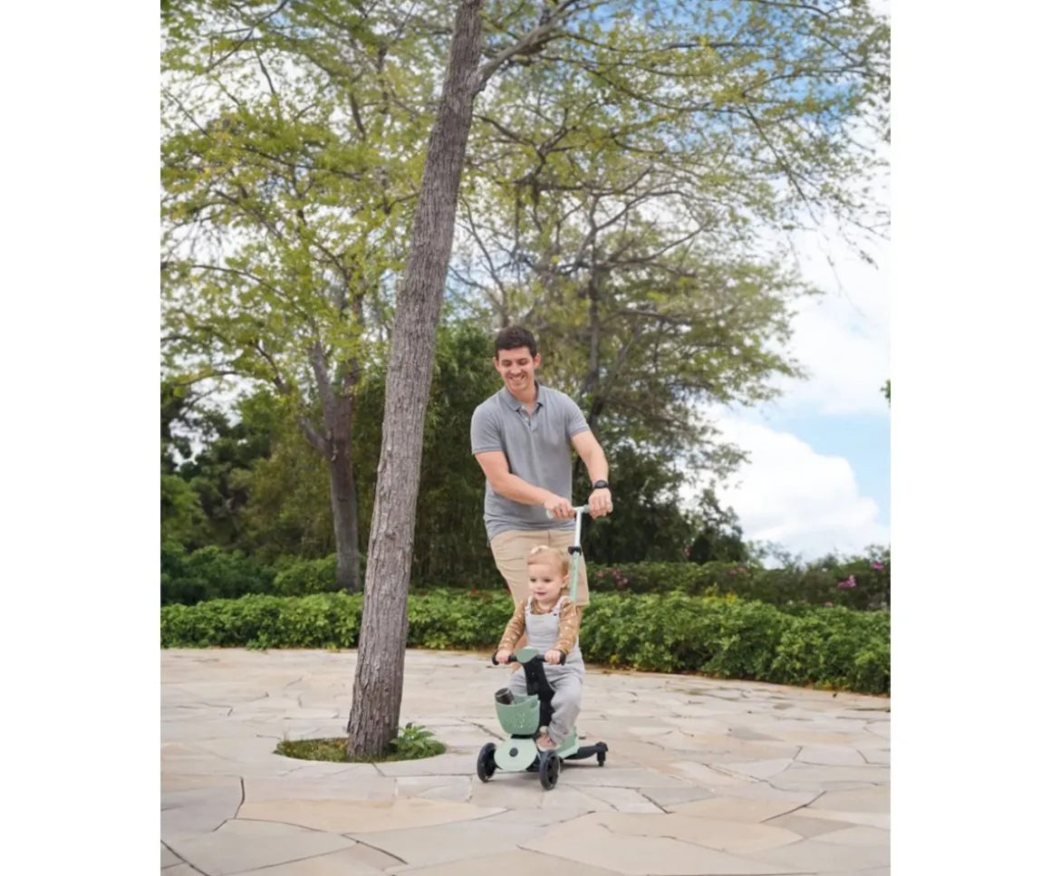 Patinete Go Up Baby Light 360º Oliva