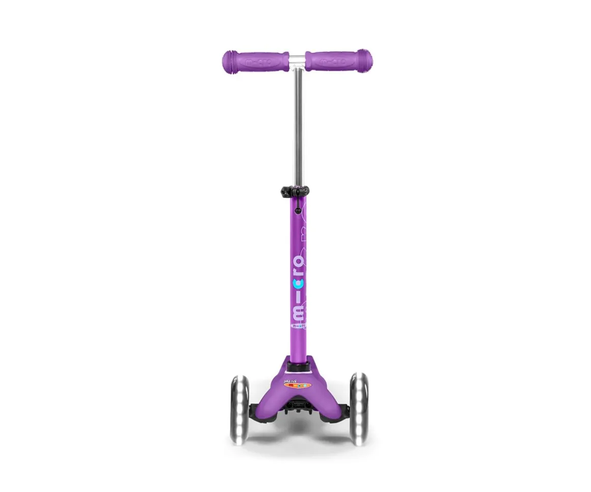Patinete Mini Micro Deluxe Lila Led