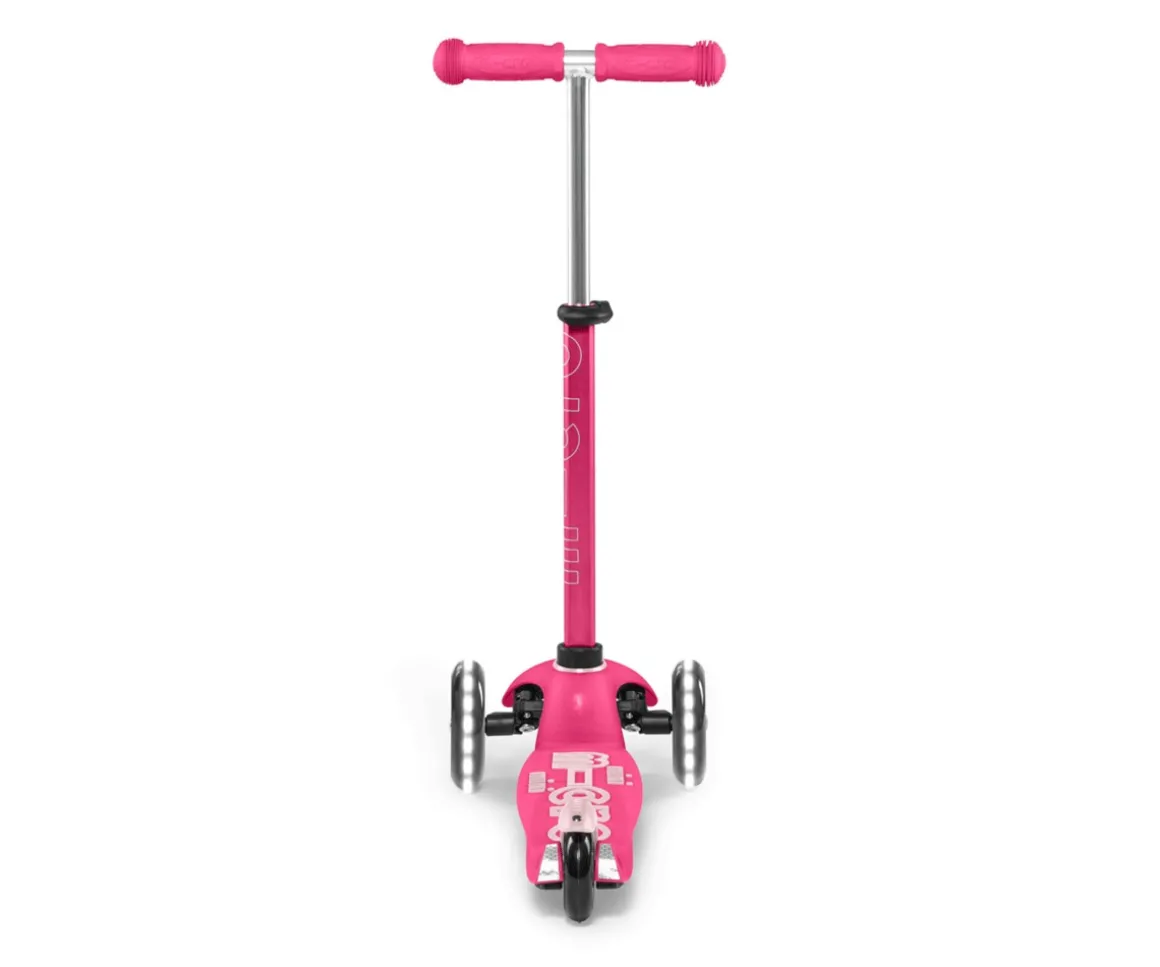 Patinete Mini Micro Deluxe Rosa Luces LED