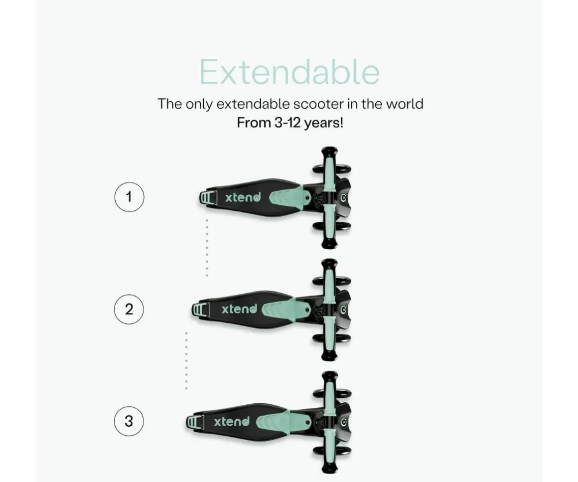 Patinete Xtend Scooter-Ride On Soft Mint